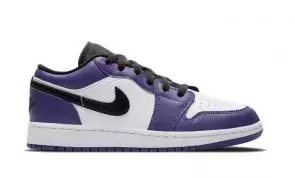 air jordan 1 low sneakers court purple